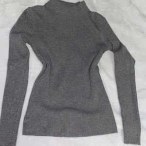 mock neck sweater
